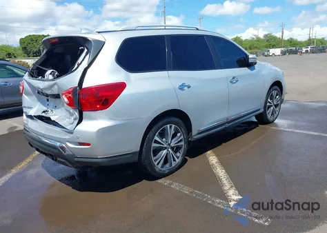 2020 Nissan Pathfinder Platinum 2Wd from USA, damaged, VIN 5N1DR2DN8LC587975